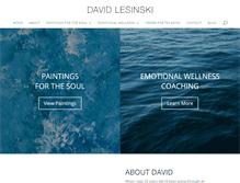 Tablet Screenshot of davidlesinski.com